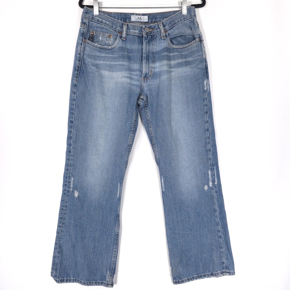 ARMANI EXCHANGE Men BootCut Jeans J101 USA🇺🇸MADE 6J101ZDV Cut AM-5214 Size 31x30